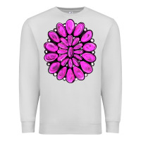 Dove Grey pink gemstone Premium Sweatshirt - RanaPortraitStore