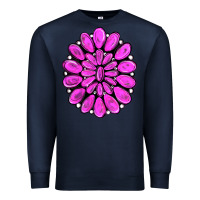Navy pink gemstone Premium Sweatshirt - RanaPortraitStore