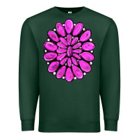 Sports Green pink gemstone Premium Sweatshirt - RanaPortraitStore