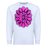 White pink gemstone Premium Sweatshirt - RanaPortraitStore