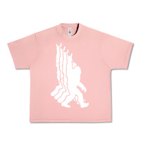 Salmon retro bigfoot funny sasquatch and peace Urban Heavy Tee - linhVisuals