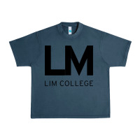 Midnight Navy lim college Urban Heavy Tee - linhVisuals
