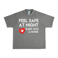 Tornado feel safe at night sleep with a nurse tshirt Urban Heavy Tee - linhVisuals