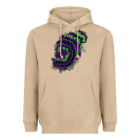 Mushroom tie dye patch Heavyweight Hoodie - RanaPortraitStore