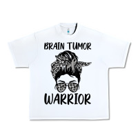 White brain cancer tumor awareness go gray in may t shirt Urban Heavy Tee - linhVisuals