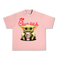 Salmon baby yoda hold Urban Heavy Tee - linhVisuals
