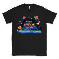 Black Too cute to be neurotypical Classic Tee - FaDigitalArtStudio