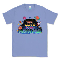 Colony Blue Too cute to be neurotypical Classic Tee - FaDigitalArtStudio