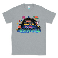 Heather Grey Too cute to be neurotypical Classic Tee - FaDigitalArtStudio