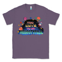 Lavender Too cute to be neurotypical Classic Tee - FaDigitalArtStudio