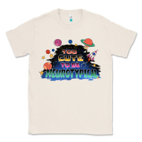 Natural Too cute to be neurotypical Classic Tee - FaDigitalArtStudio