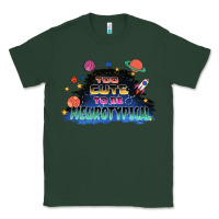 Sports Green Too cute to be neurotypical Classic Tee - FaDigitalArtStudio