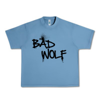 Pebble Blue bad wolf racerback Urban Heavy Tee - linhVisuals