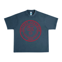 Midnight Navy olivet college vectorized Urban Heavy Tee - linhVisuals