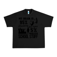 Black my brain is broadway show lyrics Urban Heavy Tee - linhVisuals
