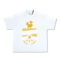 White chocobo Urban Heavy Tee - linhVisuals