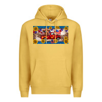 Antique Gold 4th of july truck cow license plate Premium Hoodie - BarkalooDesign