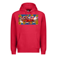 Cardinal 4th of july truck cow license plate Premium Hoodie - BarkalooDesign