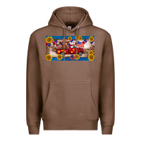 Chestnut 4th of july truck cow license plate Premium Hoodie - BarkalooDesign