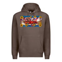 Coffee 4th of july truck cow license plate Premium Hoodie - BarkalooDesign