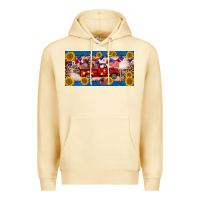 Pina Colada 4th of july truck cow license plate Premium Hoodie - BarkalooDesign