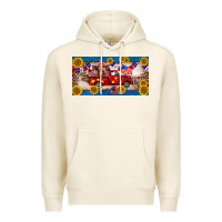 Tofu 4th of july truck cow license plate Premium Hoodie - BarkalooDesign