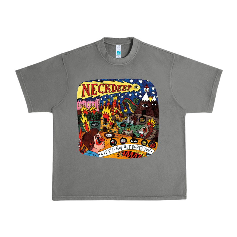 Neck Deep - Life's Not Out To Get You Urban Heavy Tee by linhVisuals | Teevron