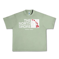 Oil Green hawaii islands north shore haleiwa vintage style t shirt Urban Heavy Tee - linhVisuals