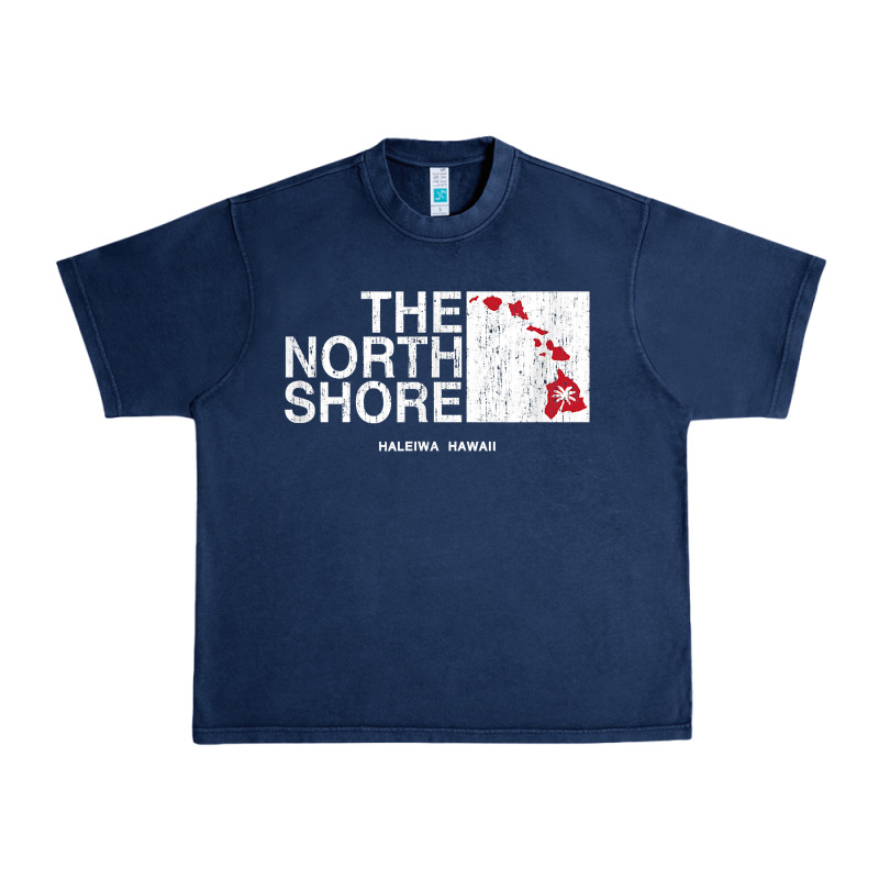 Hawaii Islands North Shore Haleiwa Vintage Style T Shirt Urban Heavy Tee by linhVisuals | Teevron