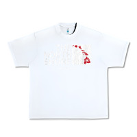 White hawaii islands north shore haleiwa vintage style t shirt Urban Heavy Tee - linhVisuals