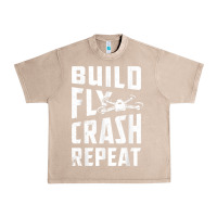 French Oak drone tshirt shirts for multicopter boy men kids fpv pilot t shirt Urban Heavy Tee - linhVisuals