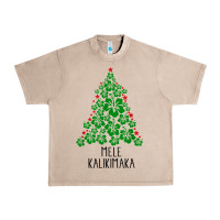 French Oak hawaiian christmas tree mele kalikimaka hawaii tropical t shirt Urban Heavy Tee - linhVisuals