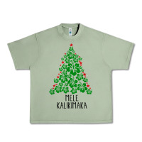 Oil Green hawaiian christmas tree mele kalikimaka hawaii tropical t shirt Urban Heavy Tee - linhVisuals