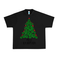 Black hawaiian christmas tree mele kalikimaka hawaii tropical t shirt Urban Heavy Tee - linhVisuals
