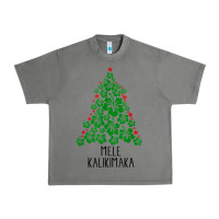 Tornado hawaiian christmas tree mele kalikimaka hawaii tropical t shirt Urban Heavy Tee - linhVisuals