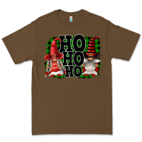 Cacao Ho Ho Ho Christmas Gnomes Premium Tee - FaDigitalArtStudio