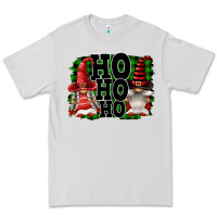 Dove Grey Ho Ho Ho Christmas Gnomes Premium Tee - FaDigitalArtStudio