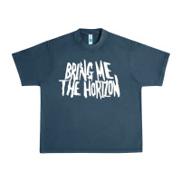 Midnight Navy be happy Urban Heavy Tee - linhVisuals