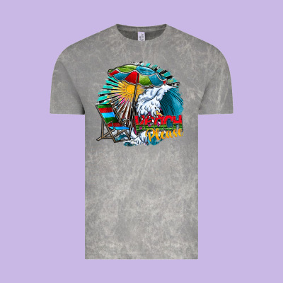 Beach Please Vintage Tee Designed By Cowhidedigitalart