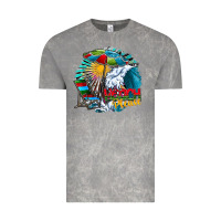 Cloud Rock beach please Vintage Tee - CowhideDigitalArt