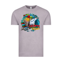 Vintage Zinc beach please Vintage Tee - CowhideDigitalArt