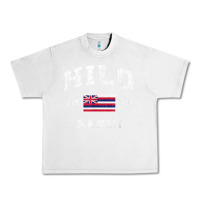 Lunar Rock hilo hawaii hi vintage state athletic style t shirt Urban Heavy Tee - linhVisuals