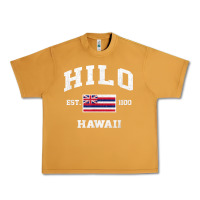 Peanut Butter hilo hawaii hi vintage state athletic style t shirt Urban Heavy Tee - linhVisuals