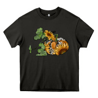Asphalt sunflower pumpkin Heavy Core Tee - RanaPortraitStore