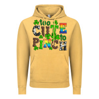 Vintage Mustard st patricks too cute to pinch Vintage Hoodie - Artiststas