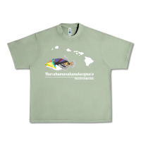 Oil Green humuhumunukunukuapua'a hawaii state fish t shirt Urban Heavy Tee - linhVisuals
