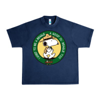 Navy beagle scout patrol wood badge Urban Heavy Tee - linhVisuals