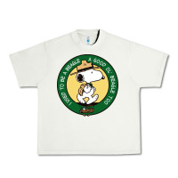 Pistachio beagle scout patrol wood badge Urban Heavy Tee - linhVisuals