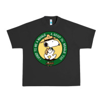 Pigment Black beagle scout patrol wood badge Urban Heavy Tee - linhVisuals
