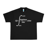 Black math teacher integral of life happiness time geeky math Urban Heavy Tee - linhVisuals